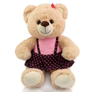 Urso de Pelúcia 43 cm Rocky Pérola