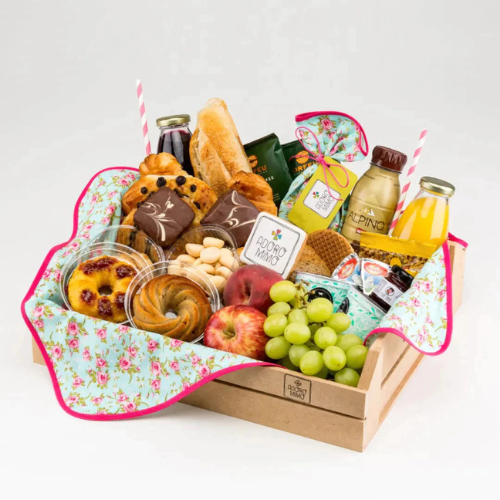 Café da Manhã CASAL (caixote claro)